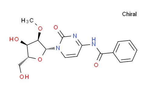 CAS No. 52571-45-6, N4-Benzoyl-2'-O-methylcytidine