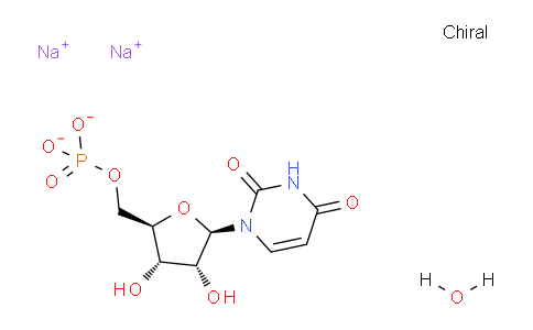 CAS No. 681435-27-8, sodium ((2R,3S,4R,5R)-5-(2,4-dioxo-3,4-dihydropyrimidin-1(2H)-yl)-3,4-dihydroxytetrahydrofuran-2-yl)methyl phosphate hydrate