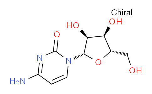 CAS No. 26524-60-7, 4-Amino-1-((2S,3S,4R,5S)-3,4-dihydroxy-5-(hydroxymethyl)tetrahydrofuran-2-yl)pyrimidin-2(1H)-one