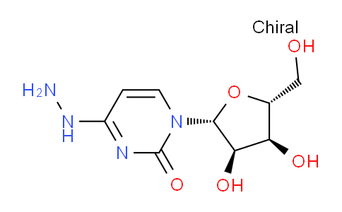CAS No. 57294-74-3, 1-((2R,3R,4S,5R)-3,4-dihydroxy-5-(hydroxymethyl)tetrahydrofuran-2-yl)-4-hydrazinylpyrimidin-2(1H)-one