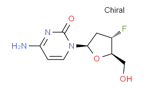 CAS No. 51246-79-8, 4-amino-1-((2R,4S,5R)-4-fluoro-5-(hydroxymethyl)tetrahydrofuran-2-yl)pyrimidin-2(1H)-one