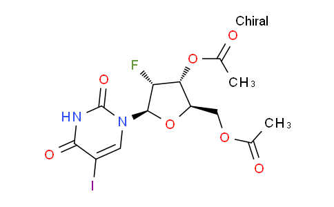 MC707897 | 565226-18-8 | ((2R,3R,4R,5R)-3-acetoxy-4-fluoro-5-(5-iodo-2,4-dioxo-3,4-dihydropyrimidin-1(2H)-yl)tetrahydrofuran-2-yl)methyl acetate
