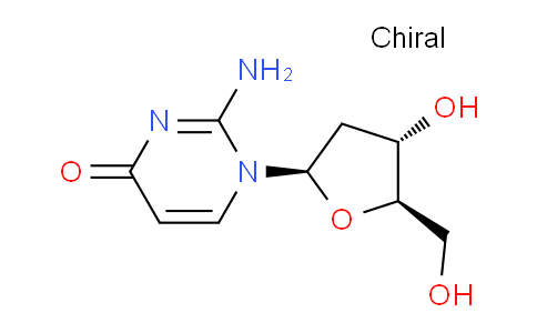 CAS No. 123075-23-0, 2-amino-1-((2R,4S,5R)-4-hydroxy-5-(hydroxymethyl)tetrahydrofuran-2-yl)pyrimidin-4(1H)-one