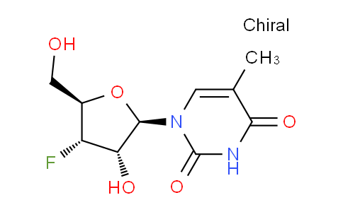 CAS No. 125217-37-0, 1-((2R,3S,4S,5R)-4-fluoro-3-hydroxy-5-(hydroxymethyl)tetrahydrofuran-2-yl)-5-methylpyrimidine-2,4(1H,3H)-dione