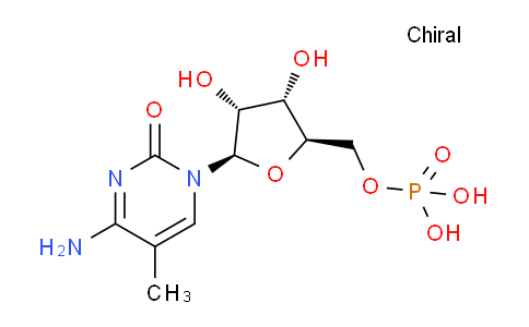 CAS No. 3590-36-1, ((2R,3S,4R,5R)-5-(4-amino-5-methyl-2-oxopyrimidin-1(2H)-yl)-3,4-dihydroxytetrahydrofuran-2-yl)methyl dihydrogen phosphate
