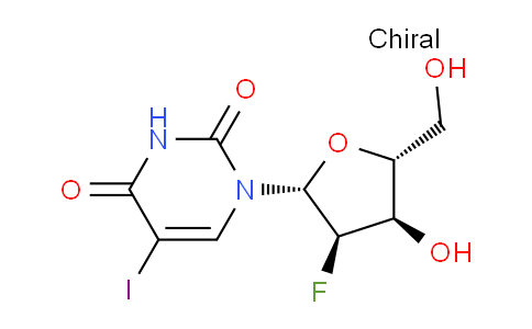 CAS No. 55612-21-0, 1-((2R,3R,4R,5R)-3-fluoro-4-hydroxy-5-(hydroxymethyl)tetrahydrofuran-2-yl)-5-iodopyrimidine-2,4(1H,3H)-dione
