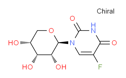 CAS No. 77180-80-4, 5-fluoro-1-((2R,3R,4R,5R)-3,4,5-trihydroxytetrahydro-2H-pyran-2-yl)pyrimidine-2,4(1H,3H)-dione