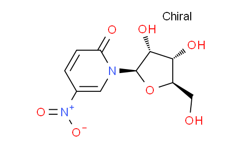CAS No. 59892-36-3, 1-((2R,3R,4S,5R)-3,4-Dihydroxy-5-(hydroxymethyl)tetrahydrofuran-2-yl)-5-nitropyridin-2(1H)-one