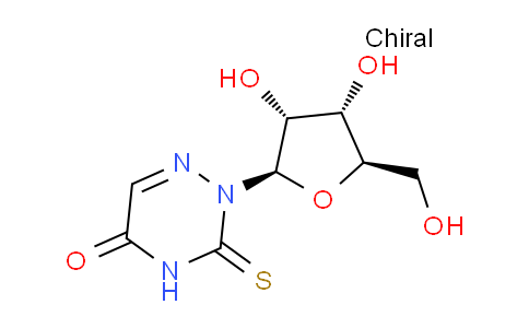 CAS No. 27089-56-1, 2-((2R,3R,4S,5R)-3,4-dihydroxy-5-(hydroxymethyl)tetrahydrofuran-2-yl)-3-thioxo-3,4-dihydro-1,2,4-triazin-5(2H)-one