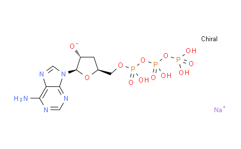 CAS No. 71997-32-5, Sodium (2R,3R,5S)-2-(6-amino-9H-purin-9-yl)-5-(((hydroxy((hydroxy(phosphonooxy)phosphoryl)oxy)phosphoryl)oxy)methyl)tetrahydrofuran-3-olate