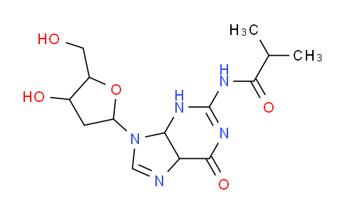 CAS No. 1007886-83-0, N-(9-(4-Hydroxy-5-(hydroxymethyl)tetrahydrofuran-2-yl)-6-oxo-4,5,6,9-tetrahydro-3H-purin-2-yl)isobutyramide