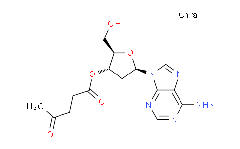 CAS No. 440327-45-7, (2R,3S,5R)-5-(6-Amino-9H-purin-9-yl)-2-(hydroxymethyl)tetrahydrofuran-3-yl 4-oxopentanoate