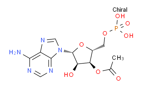 CAS No. 90290-62-3, (2R,3S,4R,5R)-5-(6-Amino-9H-purin-9-yl)-4-hydroxy-2-((phosphonooxy)methyl)tetrahydrofuran-3-yl acetate