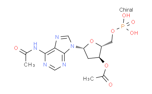 CAS No. 51246-81-2, (2R,3S,5R)-5-(6-Acetamido-9H-purin-9-yl)-2-((phosphonooxy)methyl)tetrahydrofuran-3-yl acetate