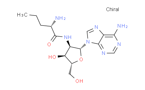 CAS No. 591766-30-2, (S)-2-Amino-N-((2R,3R,4S,5R)-2-(6-amino-9H-purin-9-yl)-4-hydroxy-5-(hydroxymethyl)tetrahydrofuran-3-yl)pentanamide