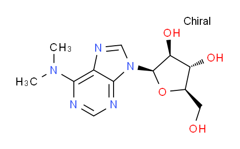 MC707977 | 7770-17-4 | (2R,3S,4S,5R)-2-(6-(Dimethylamino)-9H-purin-9-yl)-5-(hydroxymethyl)tetrahydrofuran-3,4-diol