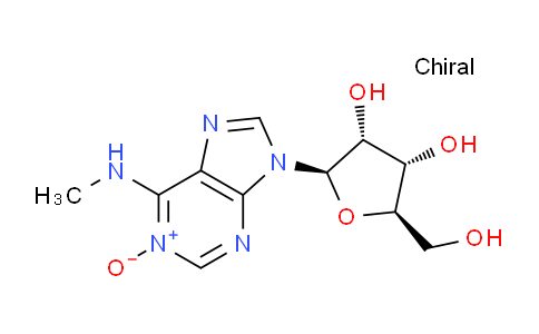 CAS No. 113509-54-9, 9-((2R,3R,4S,5R)-3,4-Dihydroxy-5-(hydroxymethyl)tetrahydrofuran-2-yl)-6-(methylamino)-9H-purine 1-oxide