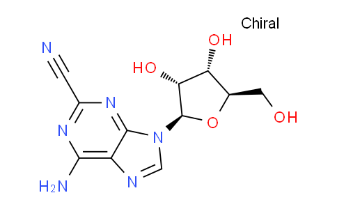 CAS No. 79936-11-1, 6-Amino-9-((2R,3R,4S,5R)-3,4-dihydroxy-5-(hydroxymethyl)tetrahydrofuran-2-yl)-9H-purine-2-carbonitrile