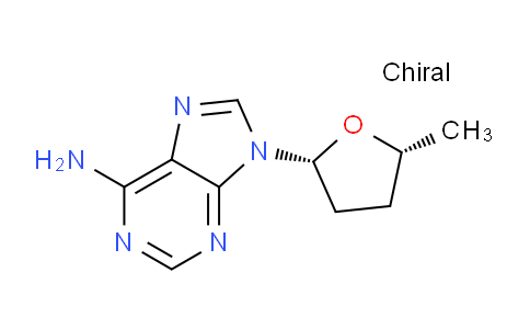 CAS No. 6612-70-0, 9-((2R,5R)-5-Methyltetrahydrofuran-2-yl)-9H-purin-6-amine