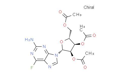 CAS No. 3633-28-1, (2R,3R,4R,5R)-2-(Acetoxymethyl)-5-(2-amino-6-fluoro-9H-purin-9-yl)tetrahydrofuran-3,4-diyl diacetate