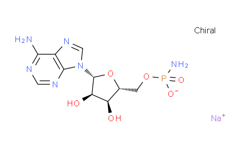 CAS No. 102029-68-5, Sodium ((2R,3S,4R,5R)-5-(6-amino-9H-purin-9-yl)-3,4-dihydroxytetrahydrofuran-2-yl)methyl phosphoramidate