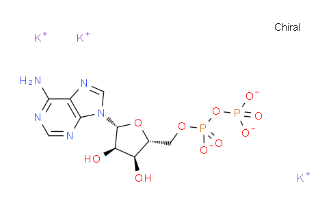 CAS No. 70285-70-0, Potassium ((2R,3S,4R,5R)-5-(6-amino-9H-purin-9-yl)-3,4-dihydroxytetrahydrofuran-2-yl)methyl diphosphate