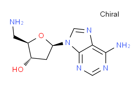 CAS No. 14585-60-5, (2R,3S,5R)-5-(6-Amino-9H-purin-9-yl)-2-(aminomethyl)tetrahydrofuran-3-ol