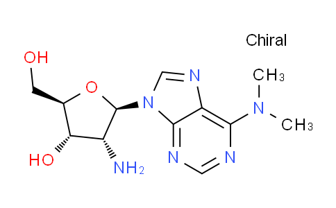 CAS No. 64864-76-2, (2R,3S,4R,5R)-4-Amino-5-(6-(dimethylamino)-9H-purin-9-yl)-2-(hydroxymethyl)tetrahydrofuran-3-ol