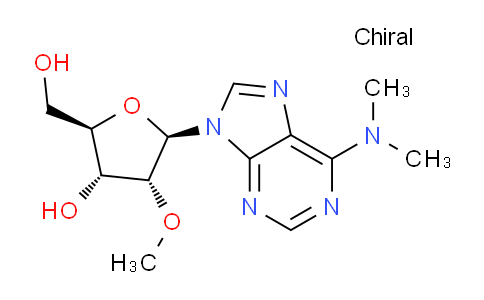 CAS No. 30891-53-3, (2R,3R,4R,5R)-5-(6-(Dimethylamino)-9H-purin-9-yl)-2-(hydroxymethyl)-4-methoxytetrahydrofuran-3-ol