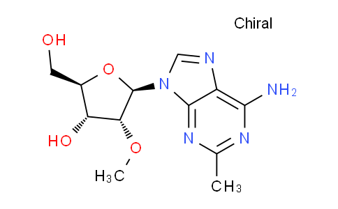CAS No. 116525-70-3, (2R,3R,4R,5R)-5-(6-Amino-2-methyl-9H-purin-9-yl)-2-(hydroxymethyl)-4-methoxytetrahydrofuran-3-ol
