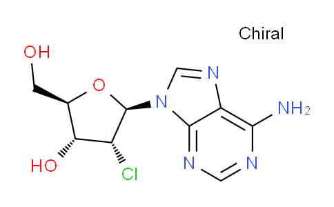 CAS No. 2627-62-5, (2R,3R,4R,5R)-5-(6-Amino-9H-purin-9-yl)-4-chloro-2-(hydroxymethyl)tetrahydrofuran-3-ol