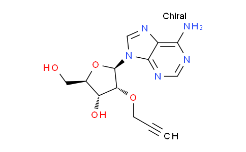 CAS No. 151390-97-5, (2R,3R,4R,5R)-5-(6-Amino-9H-purin-9-yl)-2-(hydroxymethyl)-4-(prop-2-yn-1-yloxy)tetrahydrofuran-3-ol