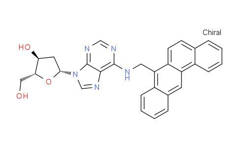 CAS No. 138143-41-6, (2R,3S,5R)-2-(Hydroxymethyl)-5-(6-((tetraphen-7-ylmethyl)amino)-9H-purin-9-yl)tetrahydrofuran-3-ol