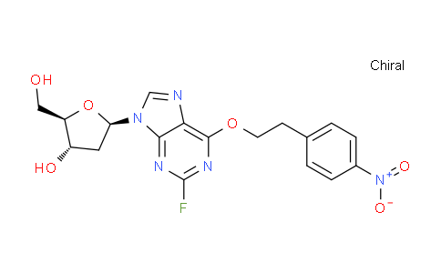 CAS No. 132183-39-2, (2R,3S,5R)-5-(2-Fluoro-6-(4-nitrophenethoxy)-9H-purin-9-yl)-2-(hydroxymethyl)tetrahydrofuran-3-ol