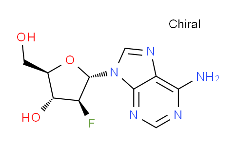 CAS No. 20187-82-0, (2R,3R,4S,5S)-5-(6-Amino-9H-purin-9-yl)-4-fluoro-2-(hydroxymethyl)tetrahydrofuran-3-ol