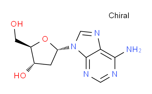 CAS No. 3413-66-9, (2R,3S,5S)-5-(6-Amino-9H-purin-9-yl)-2-(hydroxymethyl)tetrahydrofuran-3-ol