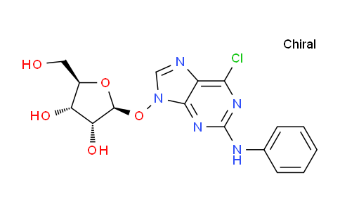 CAS No. 117325-41-4, (2S,3R,4S,5R)-2-((6-Chloro-2-(phenylamino)-9H-purin-9-yl)oxy)-5-(hydroxymethyl)tetrahydrofuran-3,4-diol