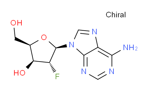 CAS No. 123334-75-8, (2R,3S,4R,5R)-5-(6-Amino-9H-purin-9-yl)-4-fluoro-2-(hydroxymethyl)tetrahydrofuran-3-ol
