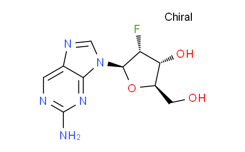 CAS No. 134444-48-7, (2R,3R,4R,5R)-5-(2-Amino-9H-purin-9-yl)-4-fluoro-2-(hydroxymethyl)tetrahydrofuran-3-ol