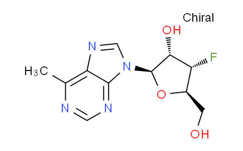 CAS No. 1612191-88-4, (2R,3S,4S,5R)-4-Fluoro-5-(hydroxymethyl)-2-(6-methyl-9H-purin-9-yl)tetrahydrofuran-3-ol