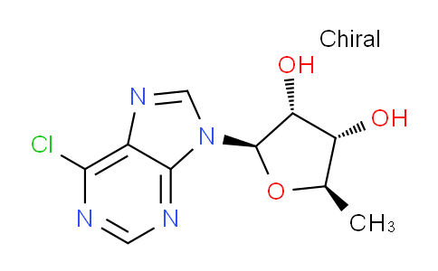 CAS No. 112506-90-8, (2R,3R,4S,5R)-2-(6-Chloro-9H-purin-9-yl)-5-methyltetrahydrofuran-3,4-diol