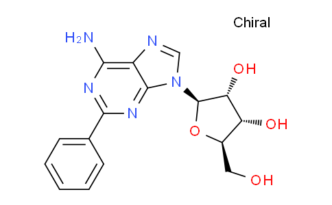 CAS No. 37151-14-7, (2R,3R,4S,5R)-2-(6-Amino-2-phenyl-9H-purin-9-yl)-5-(hydroxymethyl)tetrahydrofuran-3,4-diol