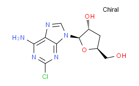 CAS No. 115044-75-2, (2R,3R,5S)-2-(6-Amino-2-chloro-9H-purin-9-yl)-5-(hydroxymethyl)tetrahydrofuran-3-ol