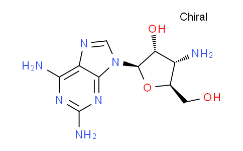 CAS No. 95409-45-3, (2R,3R,4S,5S)-4-Amino-2-(2,6-diamino-9H-purin-9-yl)-5-(hydroxymethyl)tetrahydrofuran-3-ol