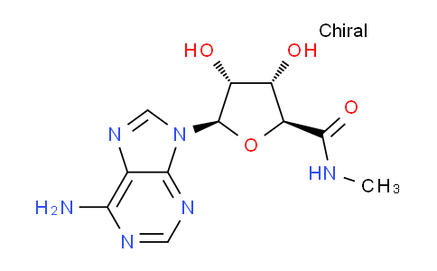 CAS No. 35788-27-3, (2S,3S,4R,5R)-5-(6-Amino-9H-purin-9-yl)-3,4-dihydroxy-N-methyltetrahydrofuran-2-carboxamide