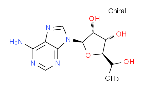 CAS No. 847659-02-3, (2R,3R,4S,5R)-2-(6-Amino-9H-purin-9-yl)-5-(1-hydroxyethyl)tetrahydrofuran-3,4-diol