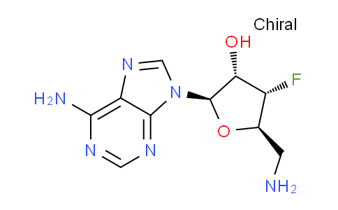 CAS No. 125362-06-3, (2R,3S,4S,5R)-2-(6-Amino-9H-purin-9-yl)-5-(aminomethyl)-4-fluorotetrahydrofuran-3-ol