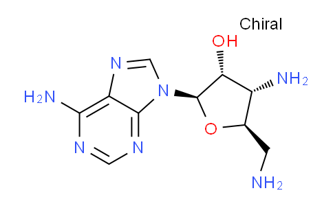 CAS No. 67313-23-9, (2R,3R,4S,5R)-4-Amino-2-(6-amino-9H-purin-9-yl)-5-(aminomethyl)tetrahydrofuran-3-ol