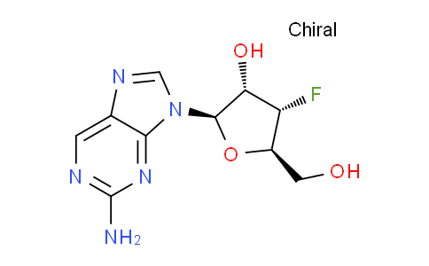 CAS No. 1612192-04-7, (2R,3S,4S,5R)-2-(2-Amino-9H-purin-9-yl)-4-fluoro-5-(hydroxymethyl)tetrahydrofuran-3-ol