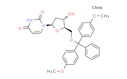 CAS No. 23669-79-6, 5'-O-(4,4'-Dimethoxytrityl)-2'-deoxyuridine